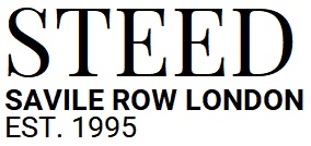 steed bespoke tailors logo WHITE